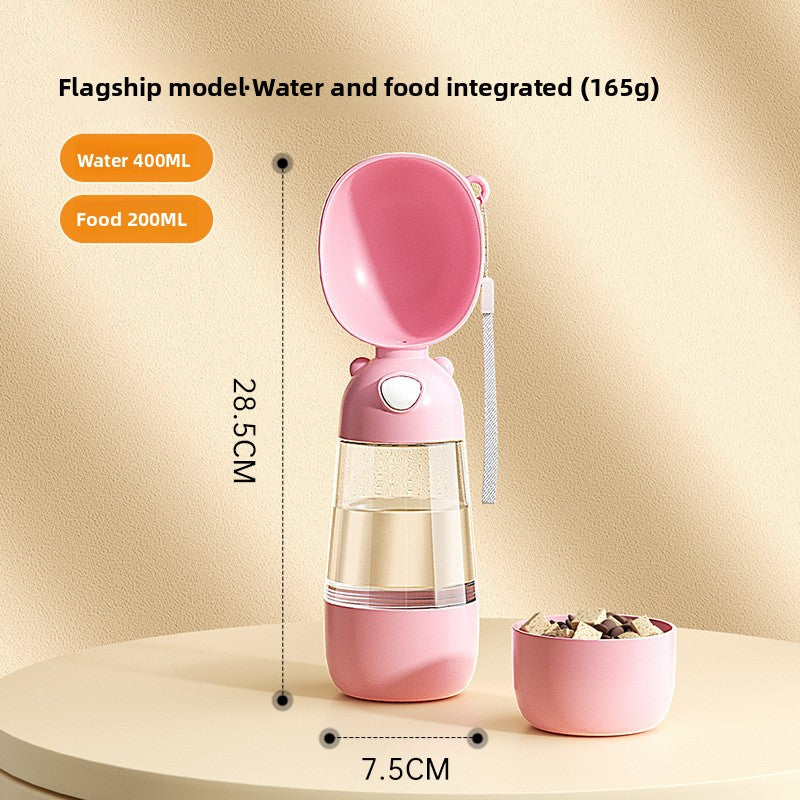 Portable Pet Water and Food Travel Cup