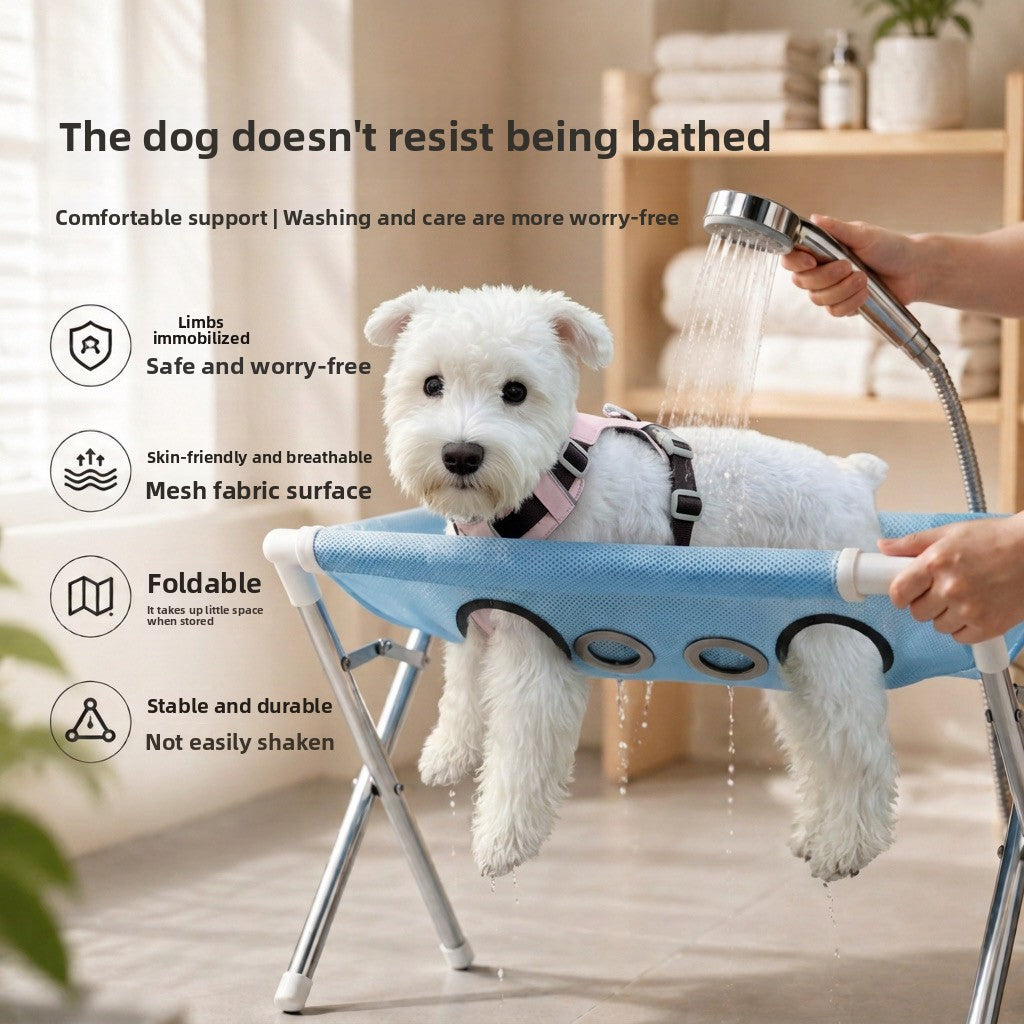 Stainless Steel Mesh Pet Grooming Stand