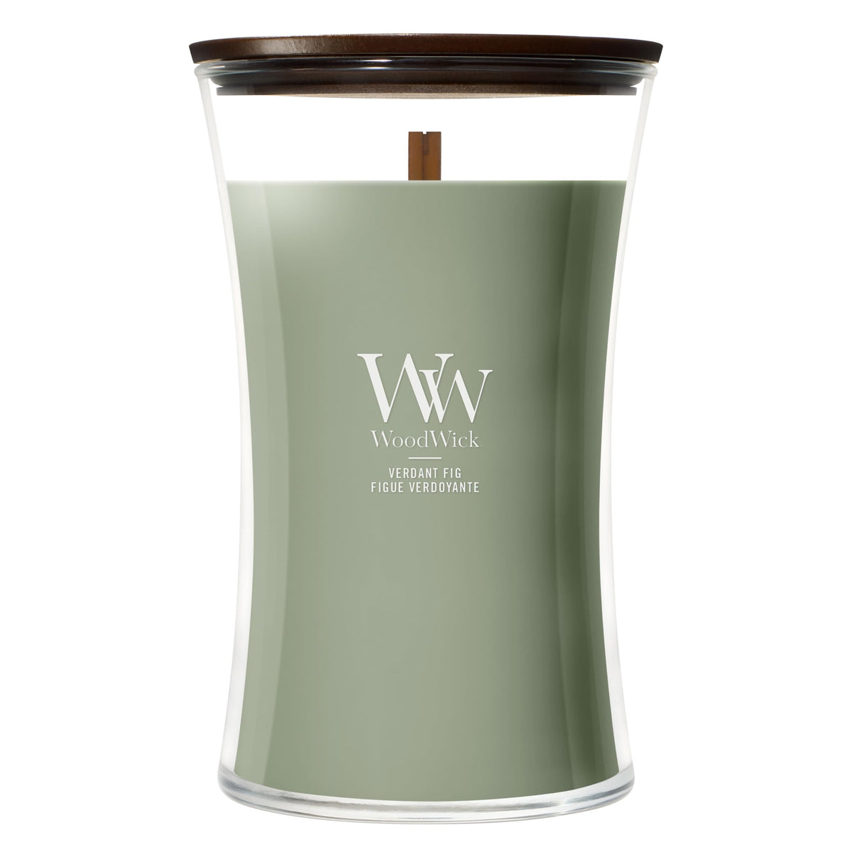 Woodwick Ellipse Scented Candle | Fraser Fir | with Crackling Wick | Burn Time: Up to 50 Hours