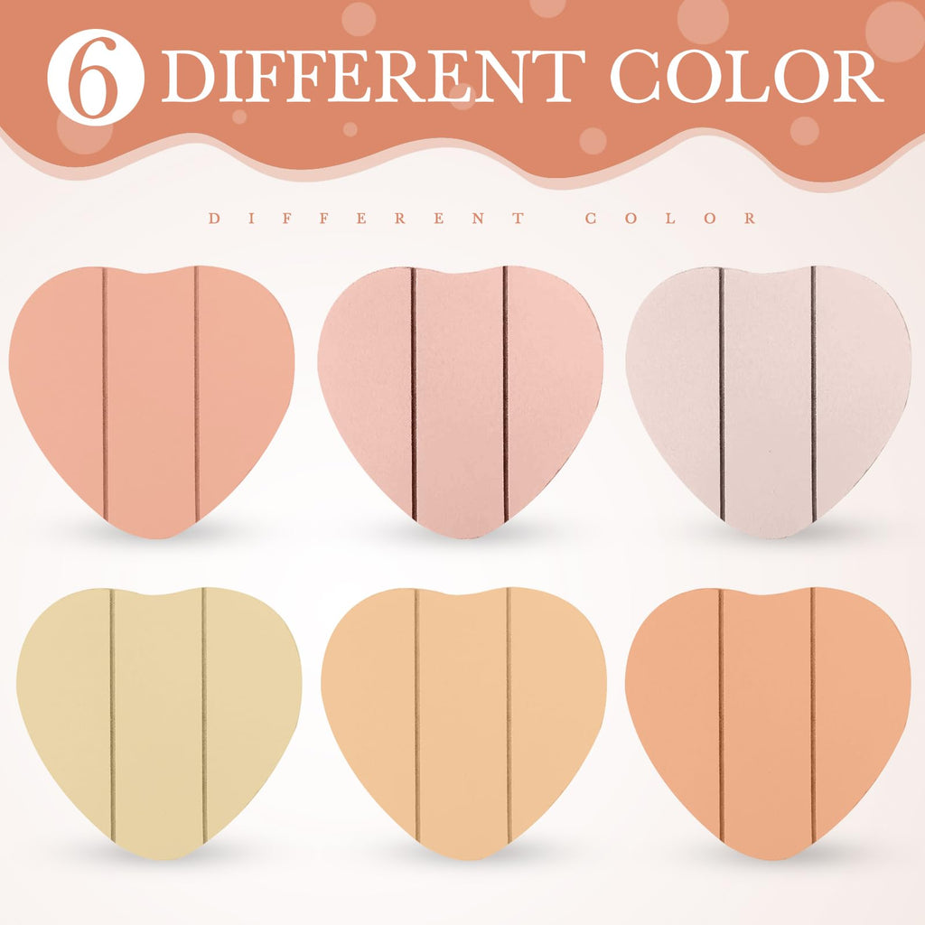 Patelai Set of 6 Wooden Heart Coasters House Warming Gifts, Home, Grey