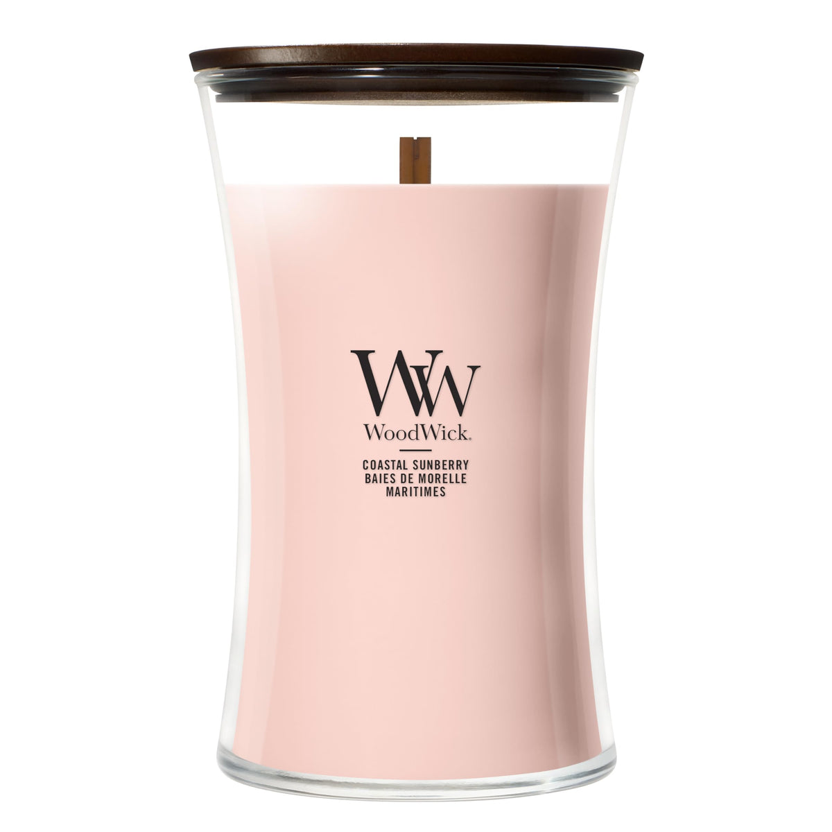 WoodWick Ellipse Scented Candle | Fireside | with Crackling Wick | Burn Time: Up to 50 Hours