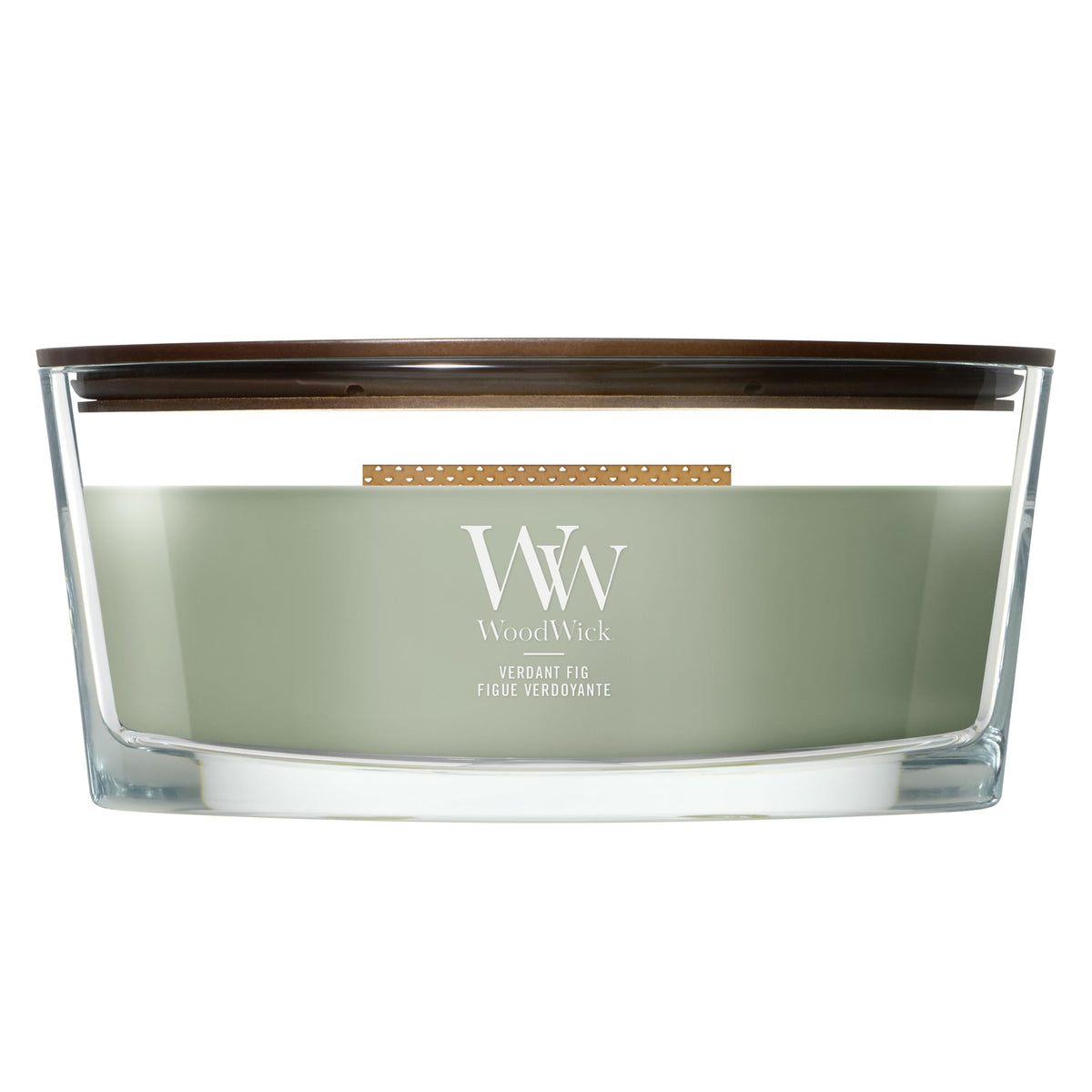 Woodwick Ellipse Scented Candle | Fraser Fir | with Crackling Wick | Burn Time: Up to 50 Hours