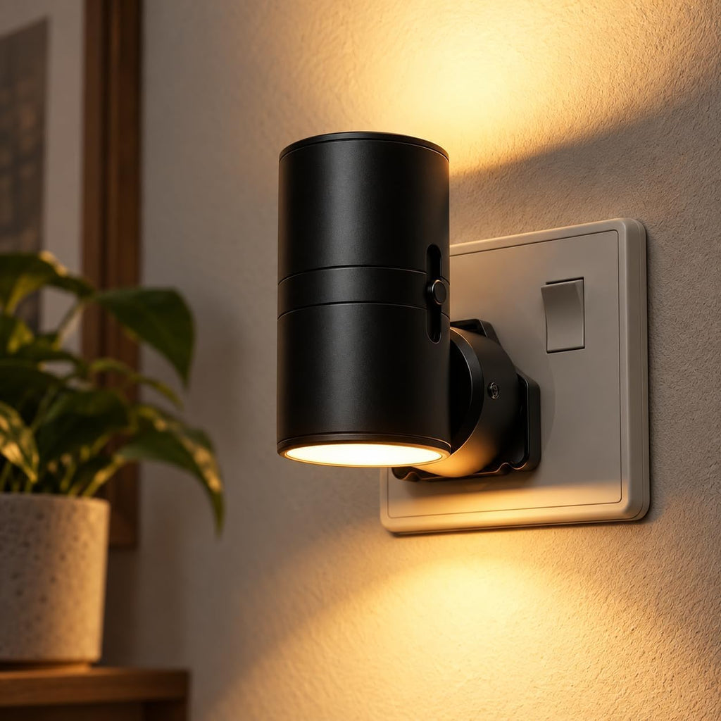 LOHAS-LED Night Light Plug in Wall,1W Dimmable LED Nightlight with 5CCT