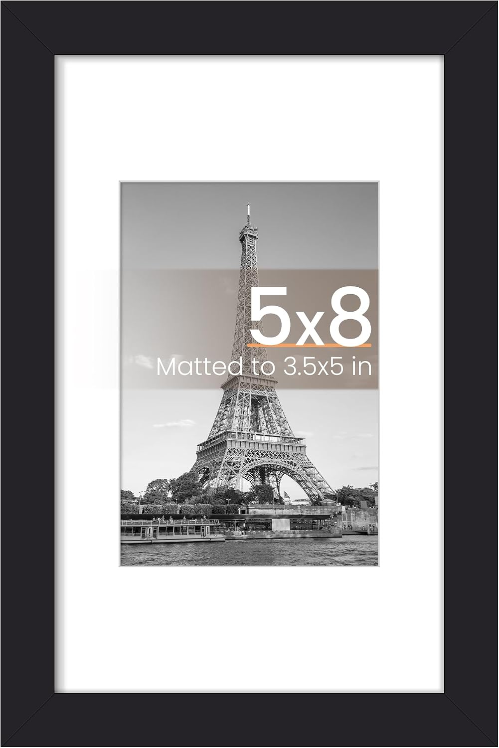upsimples 22x30 Picture Frame, Wall Decor Poster Frames, Black 1 Pack