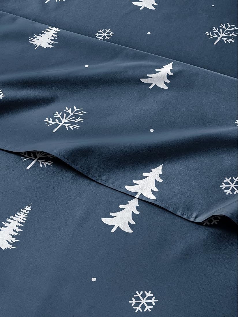 Queen Size 4 Piece Sheet Set - Breathable & Cooling Sheets - Dark Grey