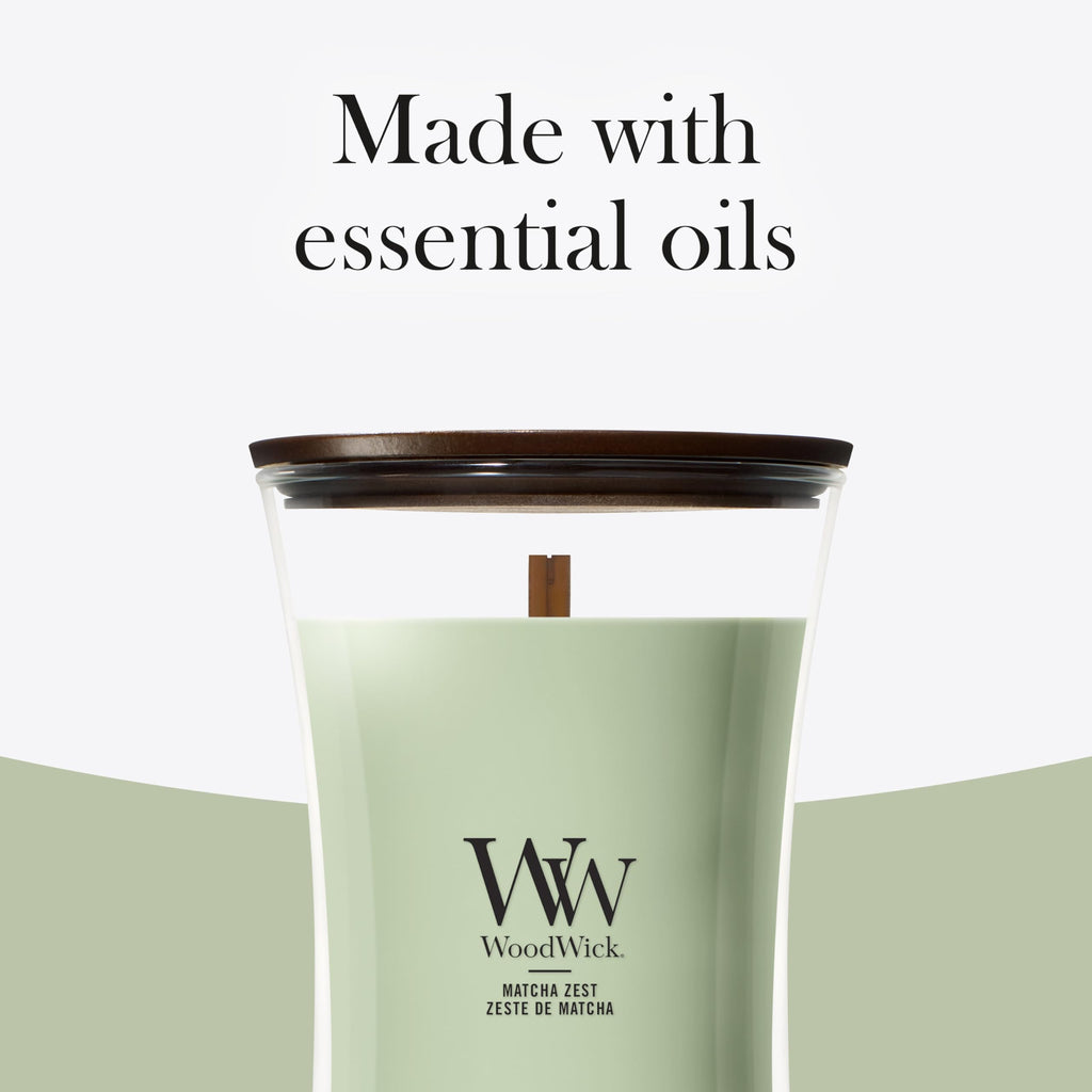 Woodwick Ellipse Scented Candle | Fraser Fir | with Crackling Wick | Burn Time: Up to 50 Hours