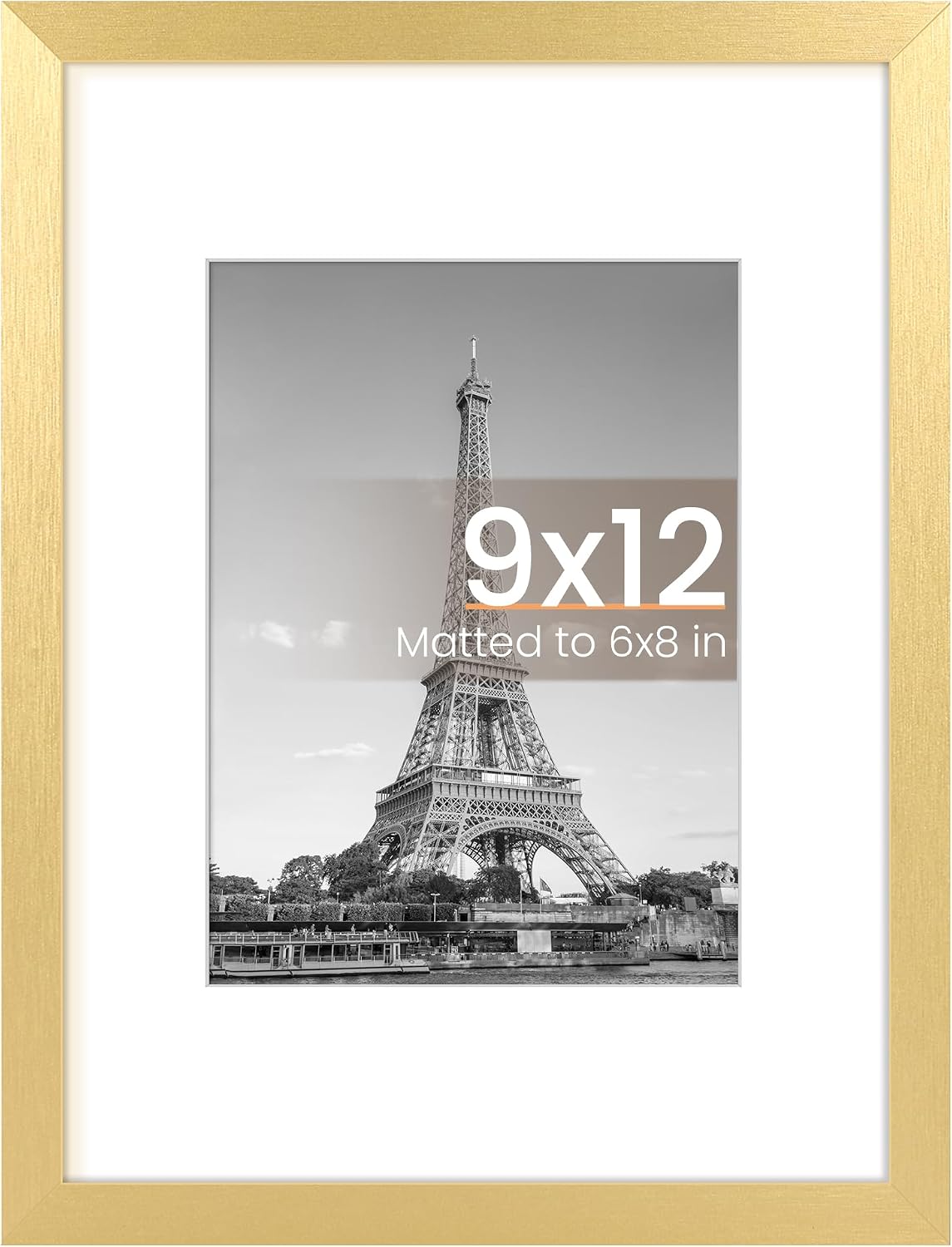 upsimples 22x30 Picture Frame, Wall Decor Poster Frames, Black 1 Pack