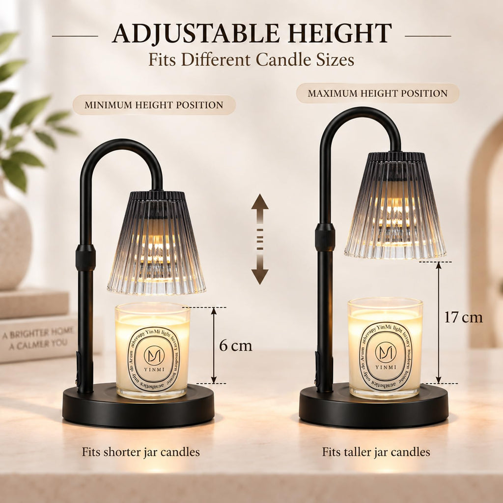 Funistree Candle Warmer Lamp with Timer Dimmer, Gifts for Women Christmas