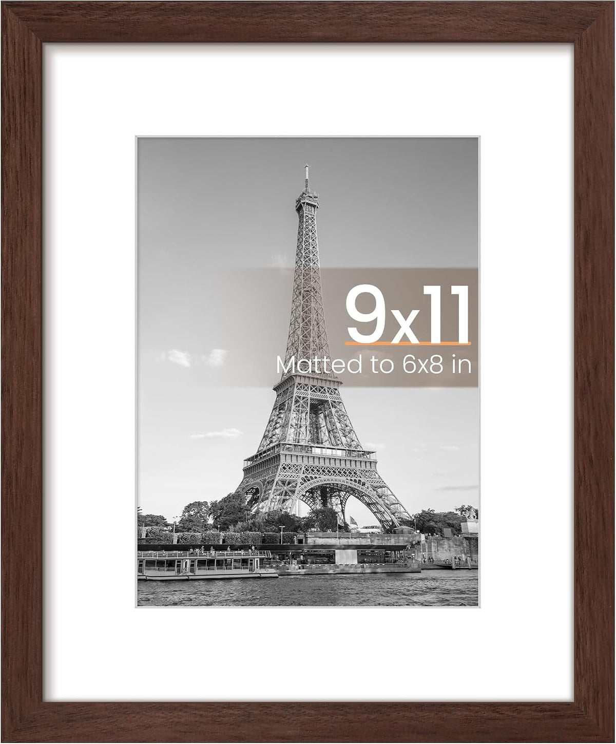 upsimples 22x30 Picture Frame, Wall Decor Poster Frames, Black 1 Pack