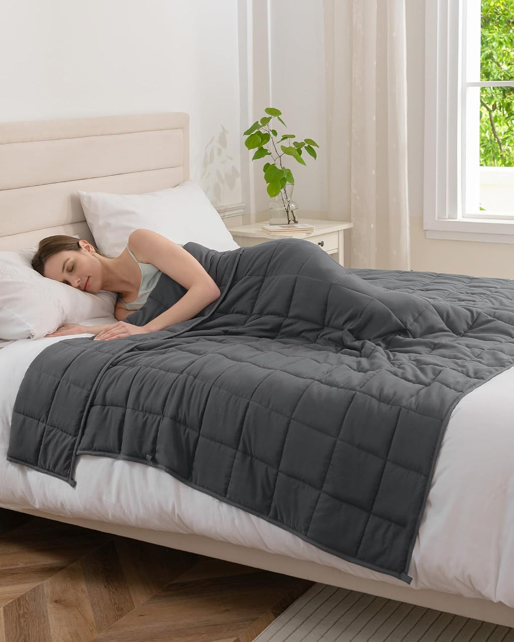 Good Nite Weighted Blanket Adults 8 kg For Better Sleep Stress Relief