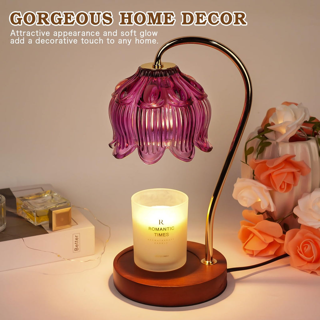 Funistree Candle Warmer Lamp with Timer Dimmer, Gifts for Women Christmas