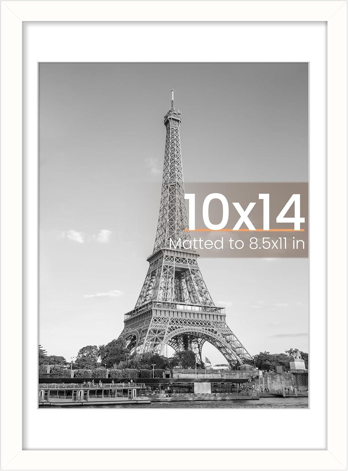 upsimples 22x30 Picture Frame, Wall Decor Poster Frames, Black 1 Pack