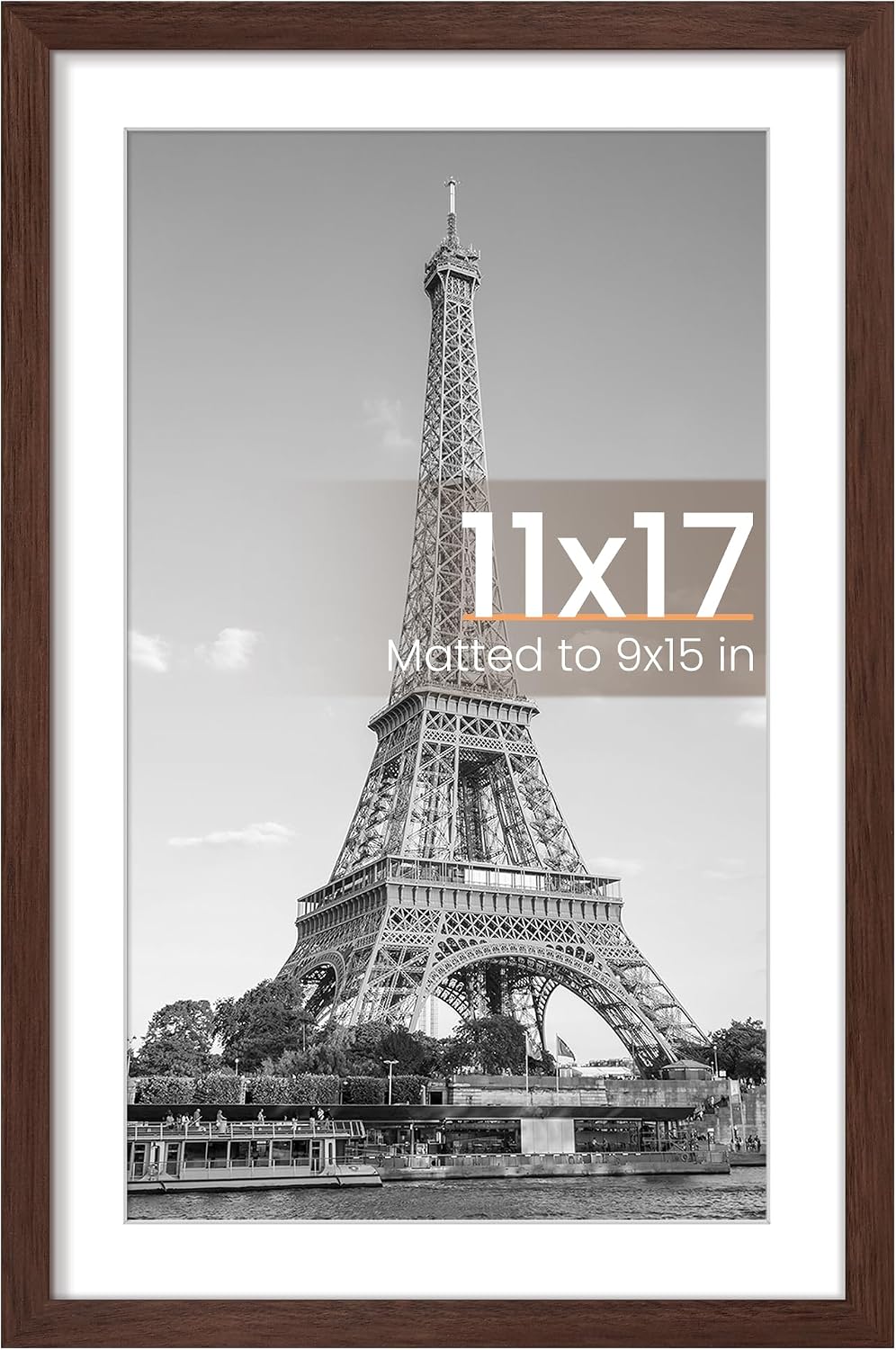 upsimples 22x30 Picture Frame, Wall Decor Poster Frames, Black 1 Pack
