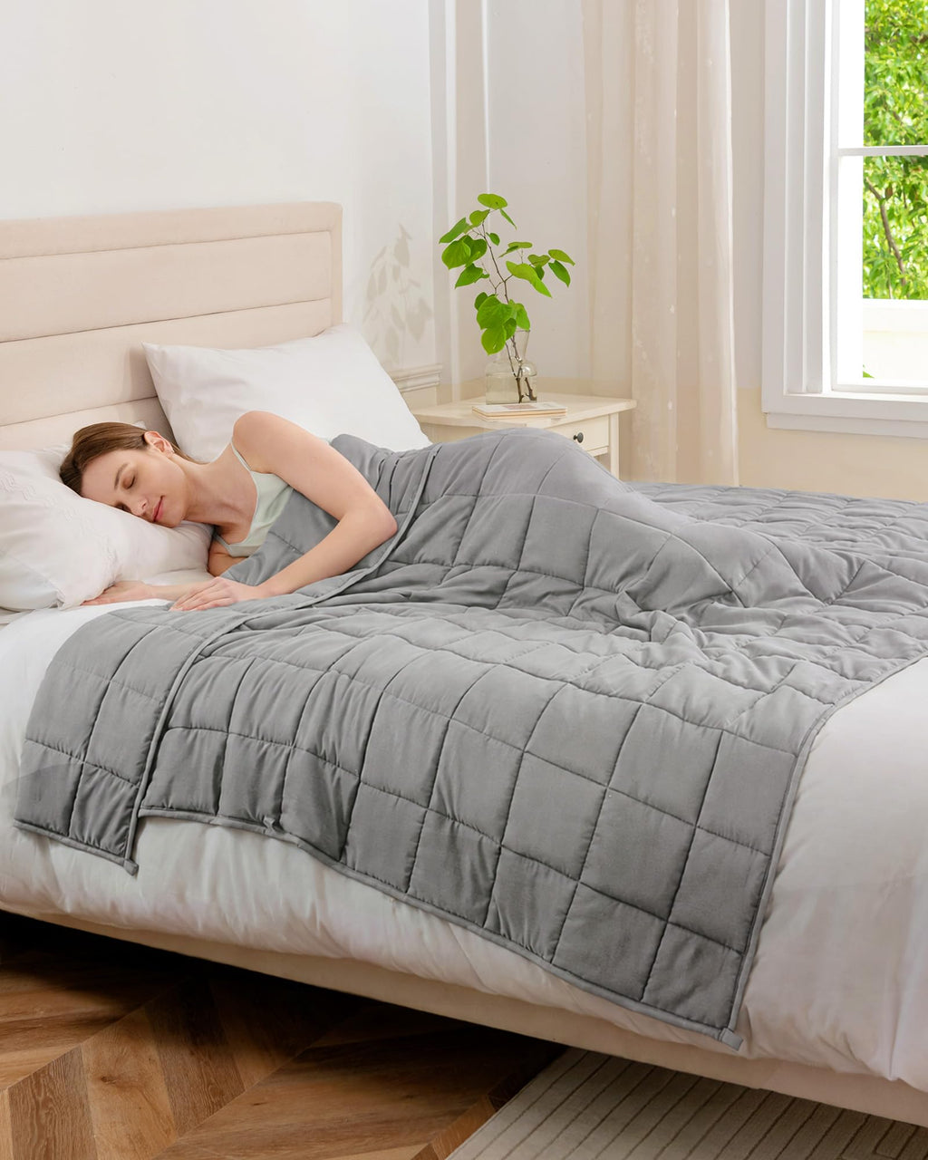 Good Nite Weighted Blanket Adults 8 kg For Better Sleep Stress Relief