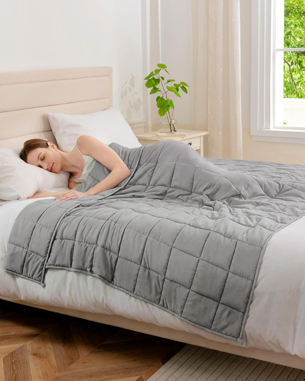 Good Nite Weighted Blanket Adults 8 kg For Better Sleep Stress Relief