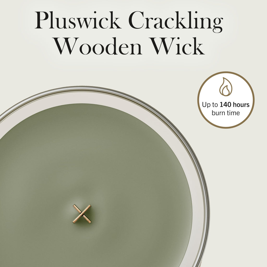 Woodwick Ellipse Scented Candle | Fraser Fir | with Crackling Wick | Burn Time: Up to 50 Hours