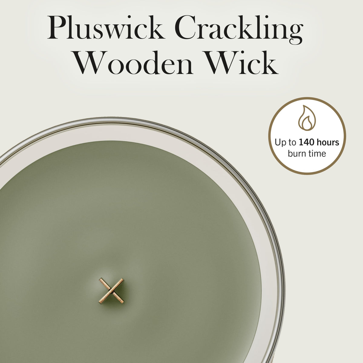 Woodwick Ellipse Scented Candle | Fraser Fir | with Crackling Wick | Burn Time: Up to 50 Hours