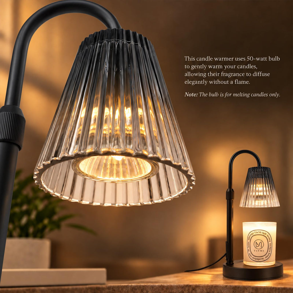 Funistree Candle Warmer Lamp with Timer Dimmer, Gifts for Women Christmas