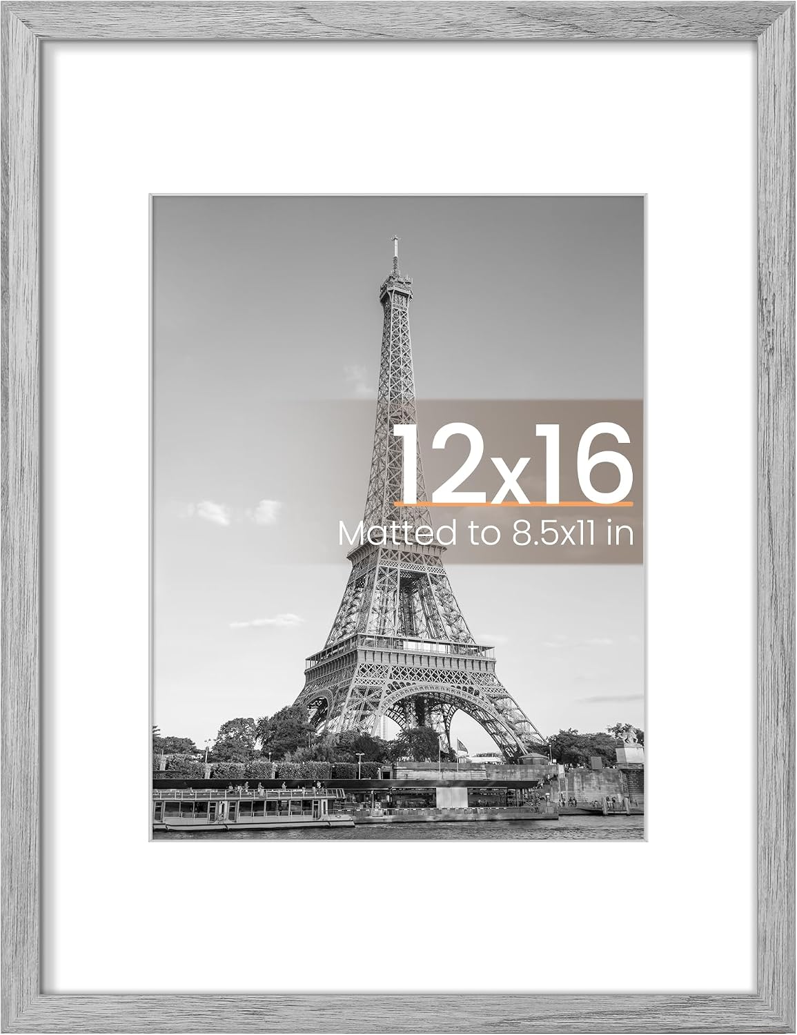 upsimples 22x30 Picture Frame, Wall Decor Poster Frames, Black 1 Pack
