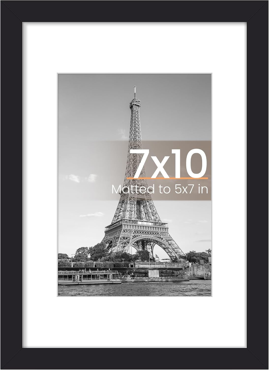 upsimples 22x30 Picture Frame, Wall Decor Poster Frames, Black 1 Pack