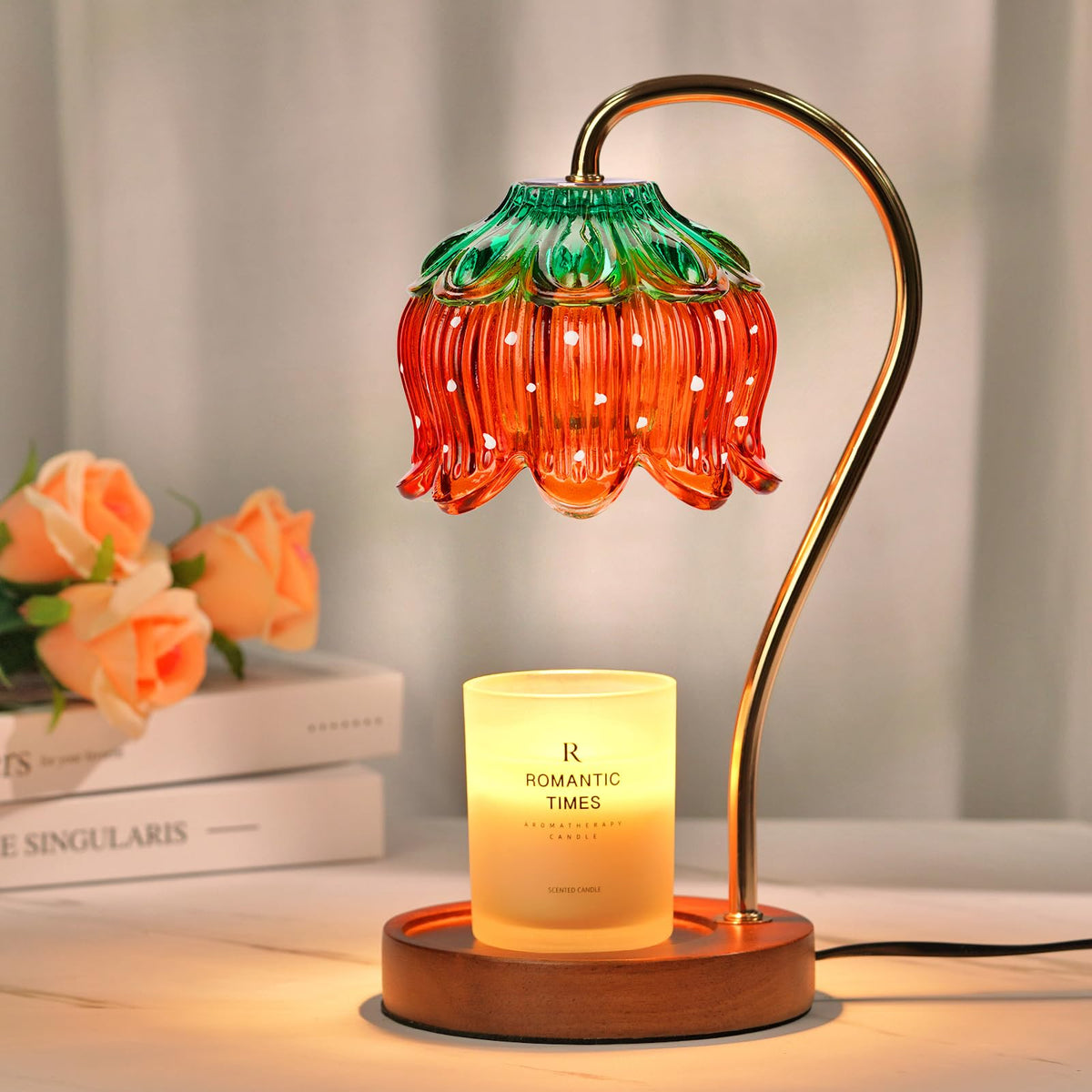 Funistree Candle Warmer Lamp with Timer Dimmer, Gifts for Women Christmas