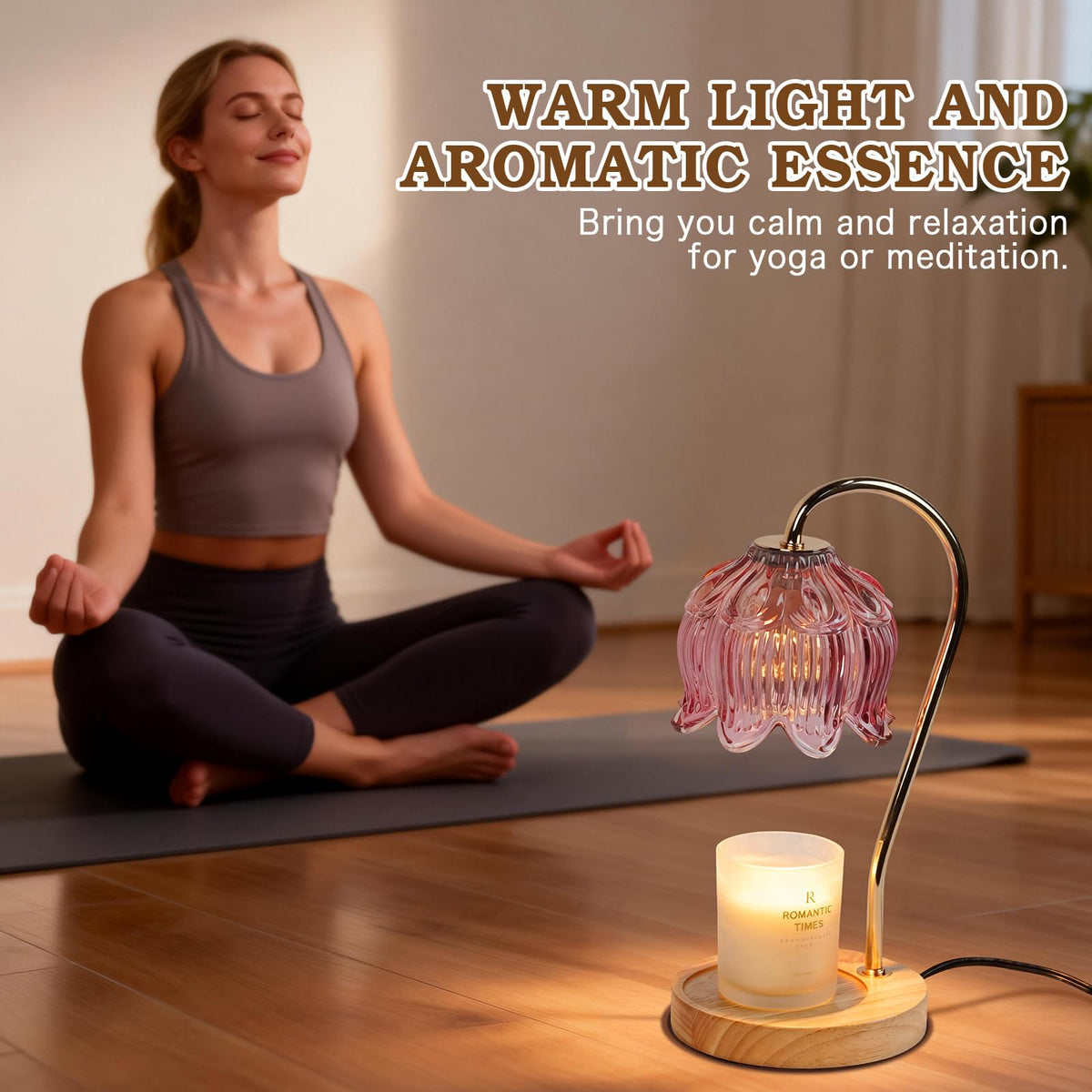 Funistree Candle Warmer Lamp with Timer Dimmer, Gifts for Women Christmas