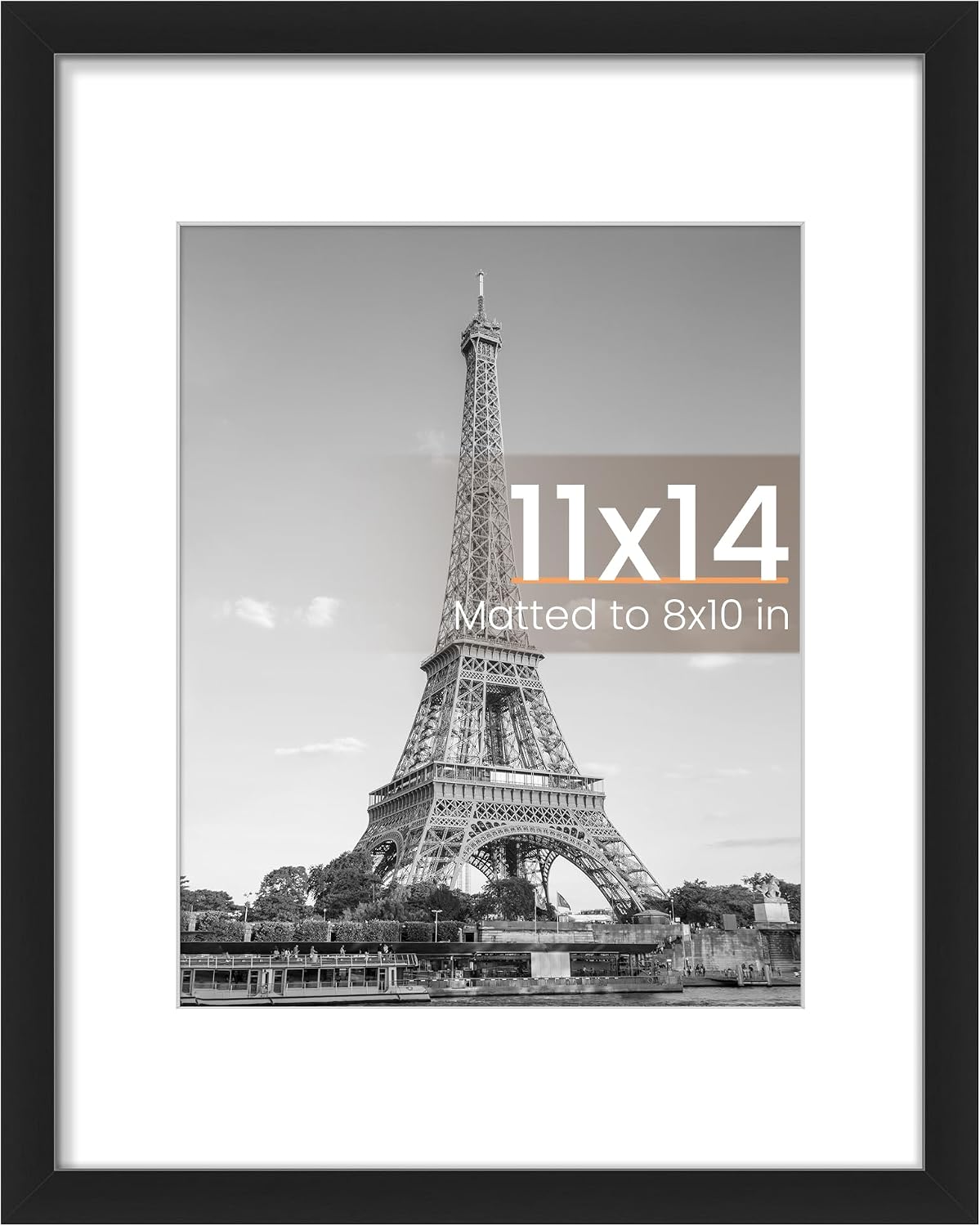 upsimples 22x30 Picture Frame, Wall Decor Poster Frames, Black 1 Pack