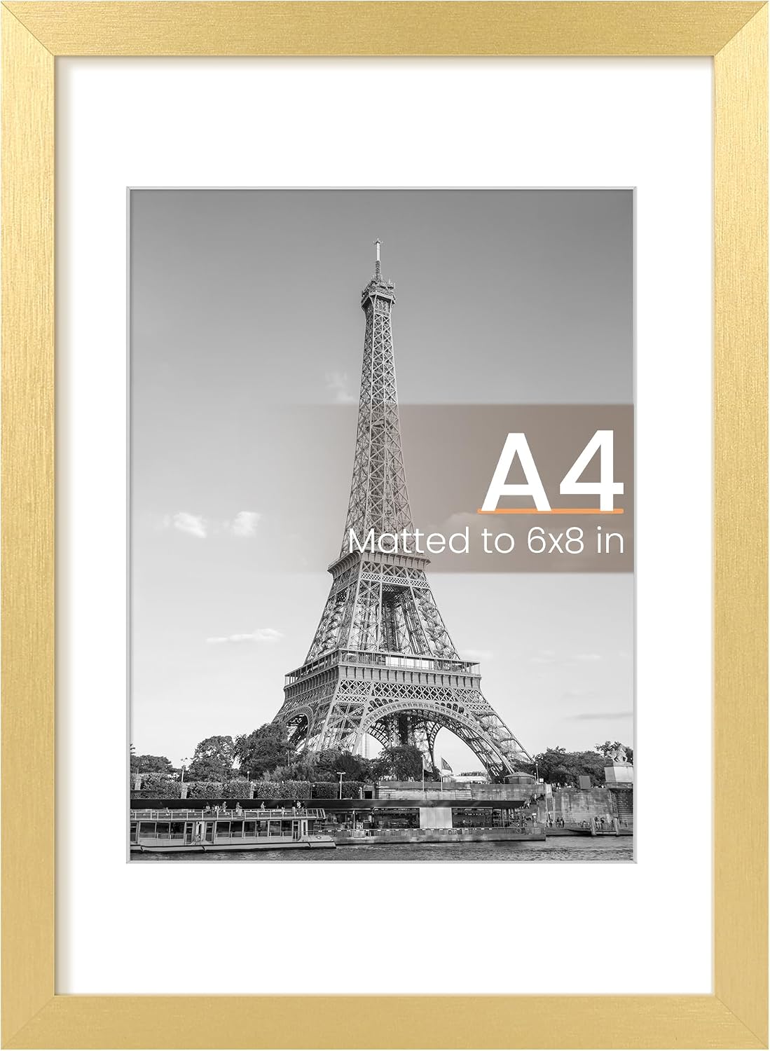 upsimples 22x30 Picture Frame, Wall Decor Poster Frames, Black 1 Pack