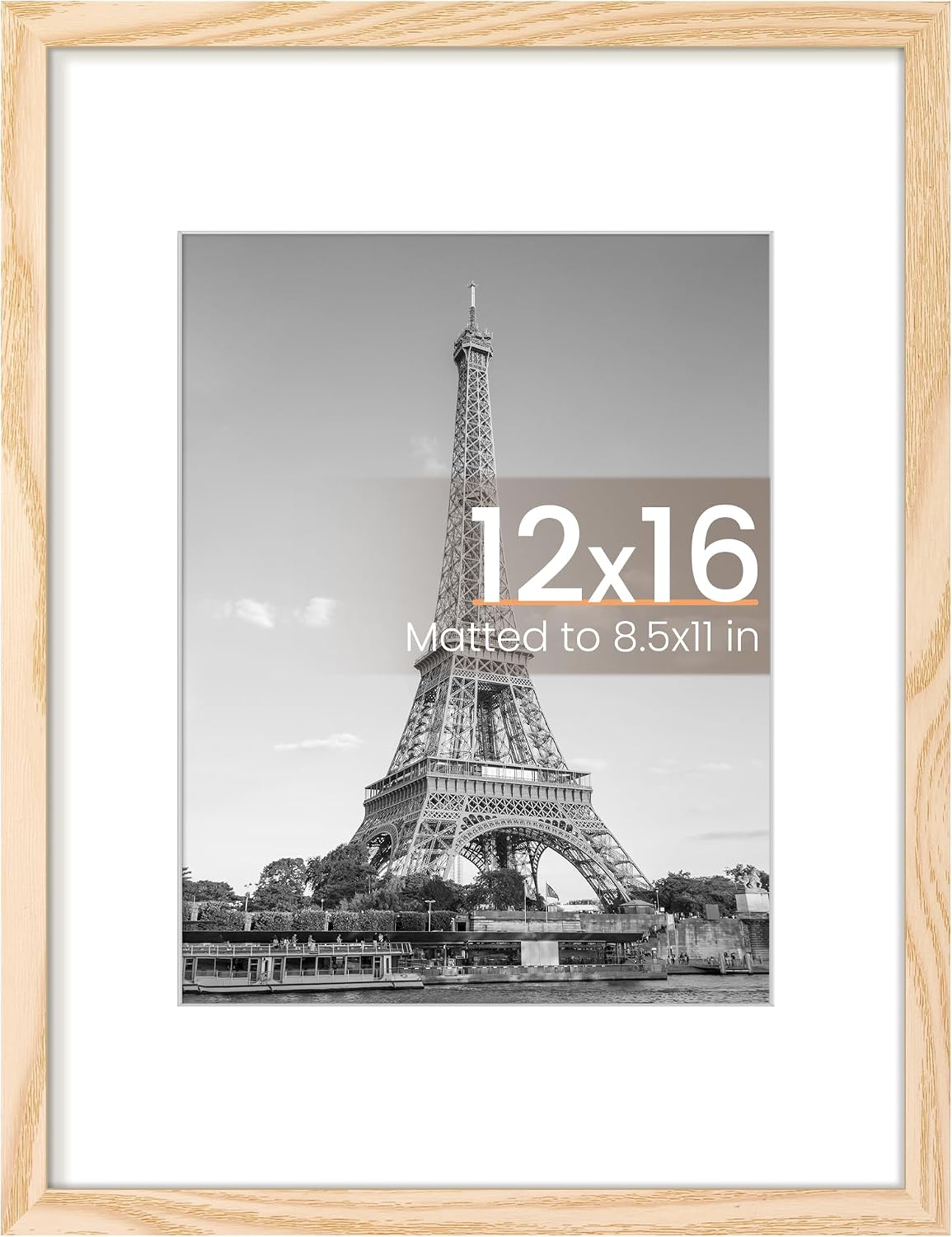 upsimples 22x30 Picture Frame, Wall Decor Poster Frames, Black 1 Pack
