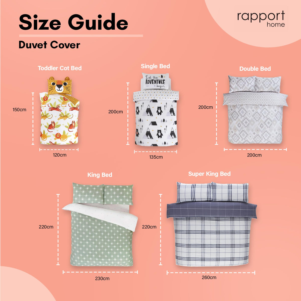 Rapport Home Starry Penguin Double Duvet Cover Set | Reversible Polycotton Bedding with 2 Pillowcases | Cute Pink Design for Kids, Teens & Adults (200x200cm)