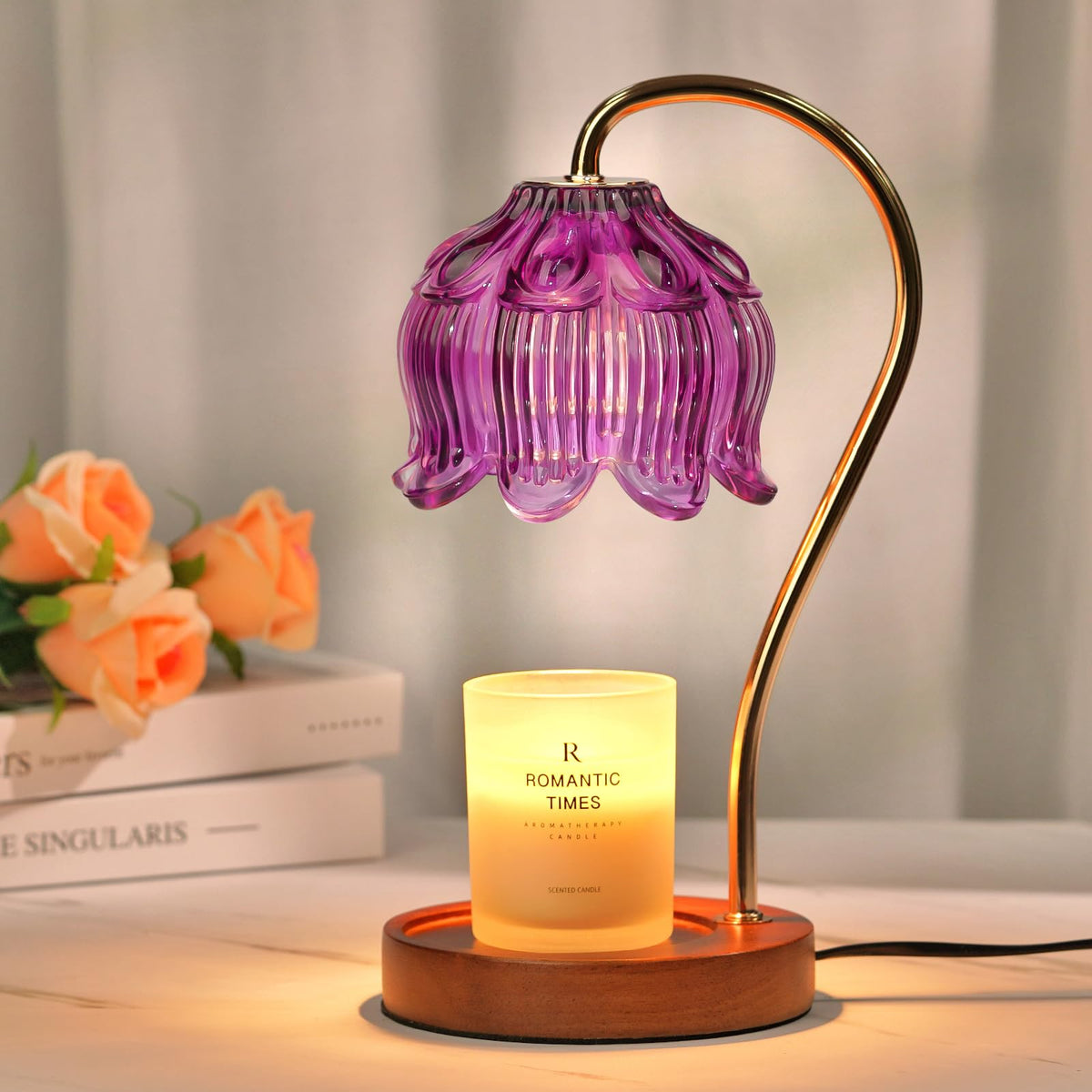 Funistree Candle Warmer Lamp with Timer Dimmer, Gifts for Women Christmas