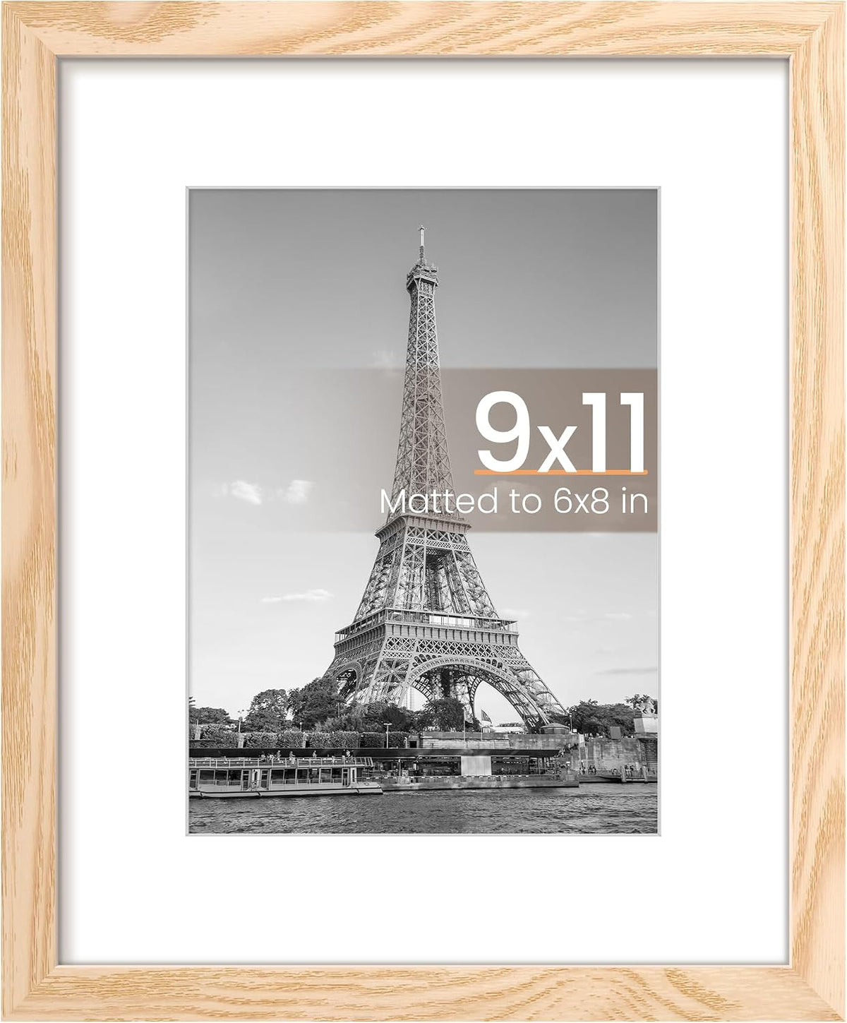 upsimples 22x30 Picture Frame, Wall Decor Poster Frames, Black 1 Pack