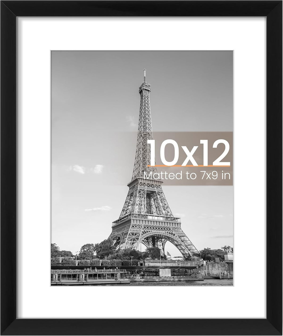 upsimples 22x30 Picture Frame, Wall Decor Poster Frames, Black 1 Pack