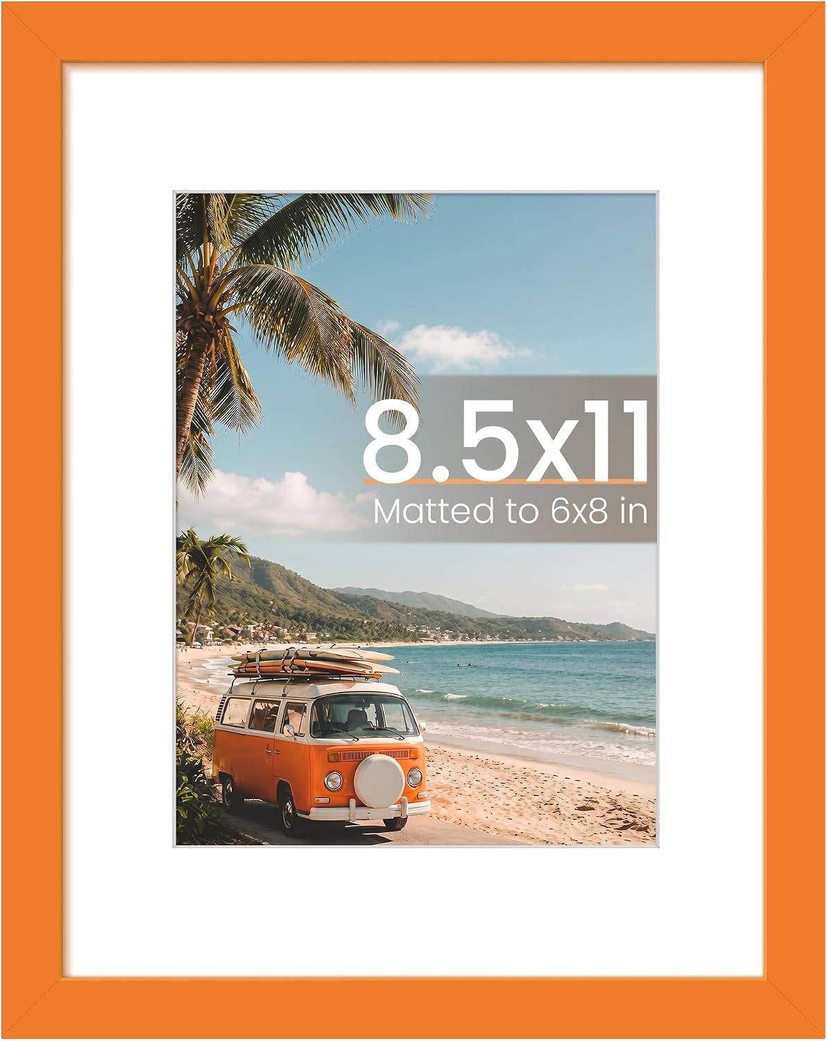 upsimples 22x30 Picture Frame, Wall Decor Poster Frames, Black 1 Pack