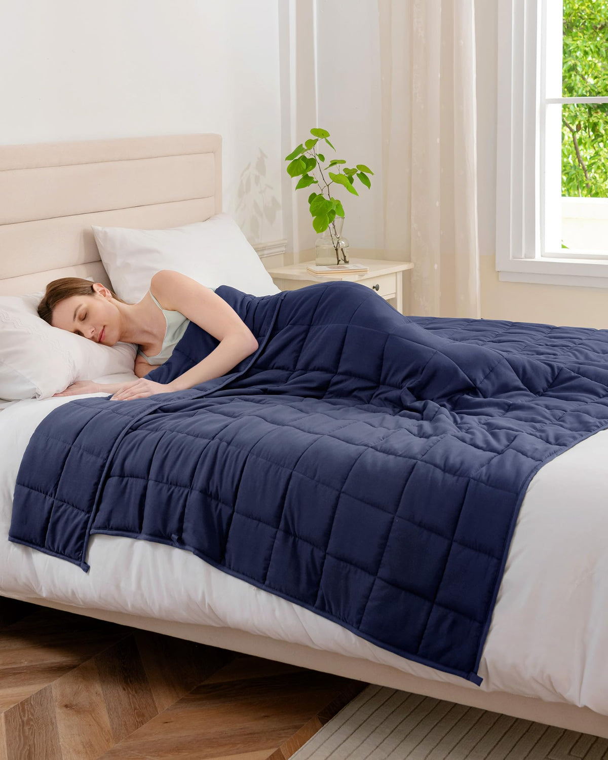Good Nite Weighted Blanket Adults 8 kg For Better Sleep Stress Relief