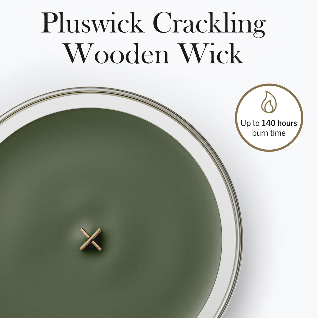 Woodwick Ellipse Scented Candle | Fraser Fir | with Crackling Wick | Burn Time: Up to 50 Hours