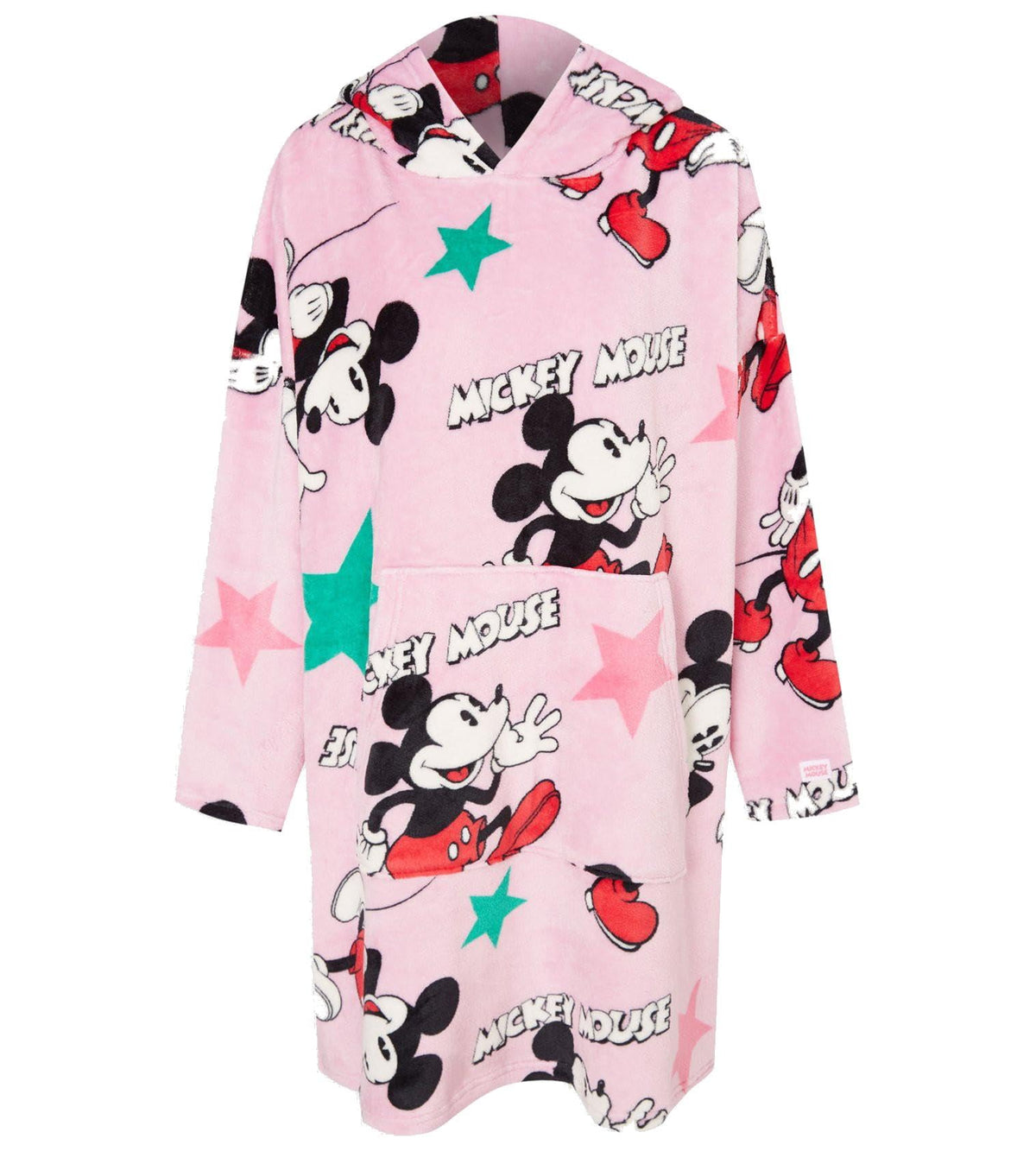 K Collection Ladies Ex Store Oversized Hoodies - Wearable Fleece Lounger - Loungewear Nightwear - Assorted Designs - Sizes S M L