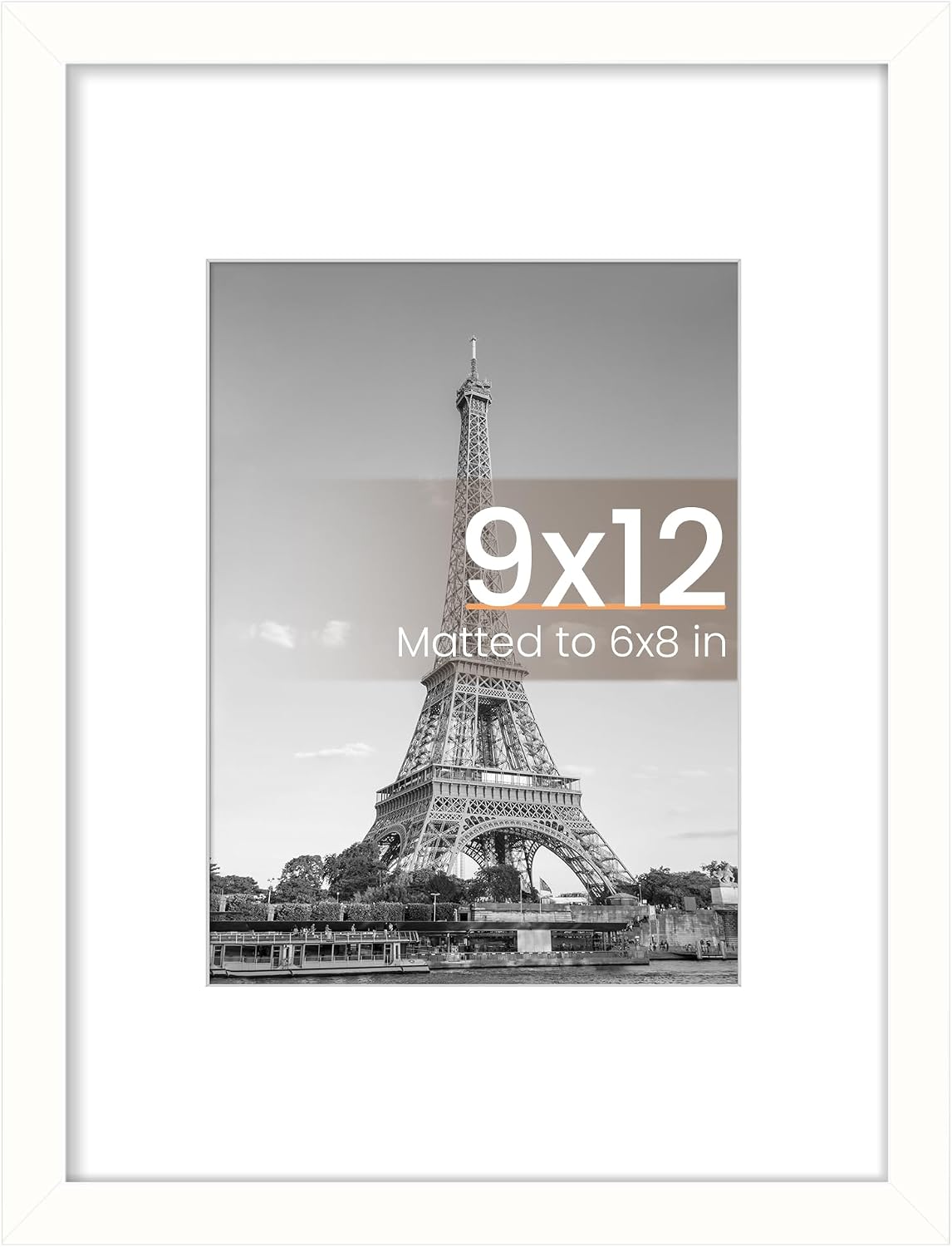 upsimples 22x30 Picture Frame, Wall Decor Poster Frames, Black 1 Pack