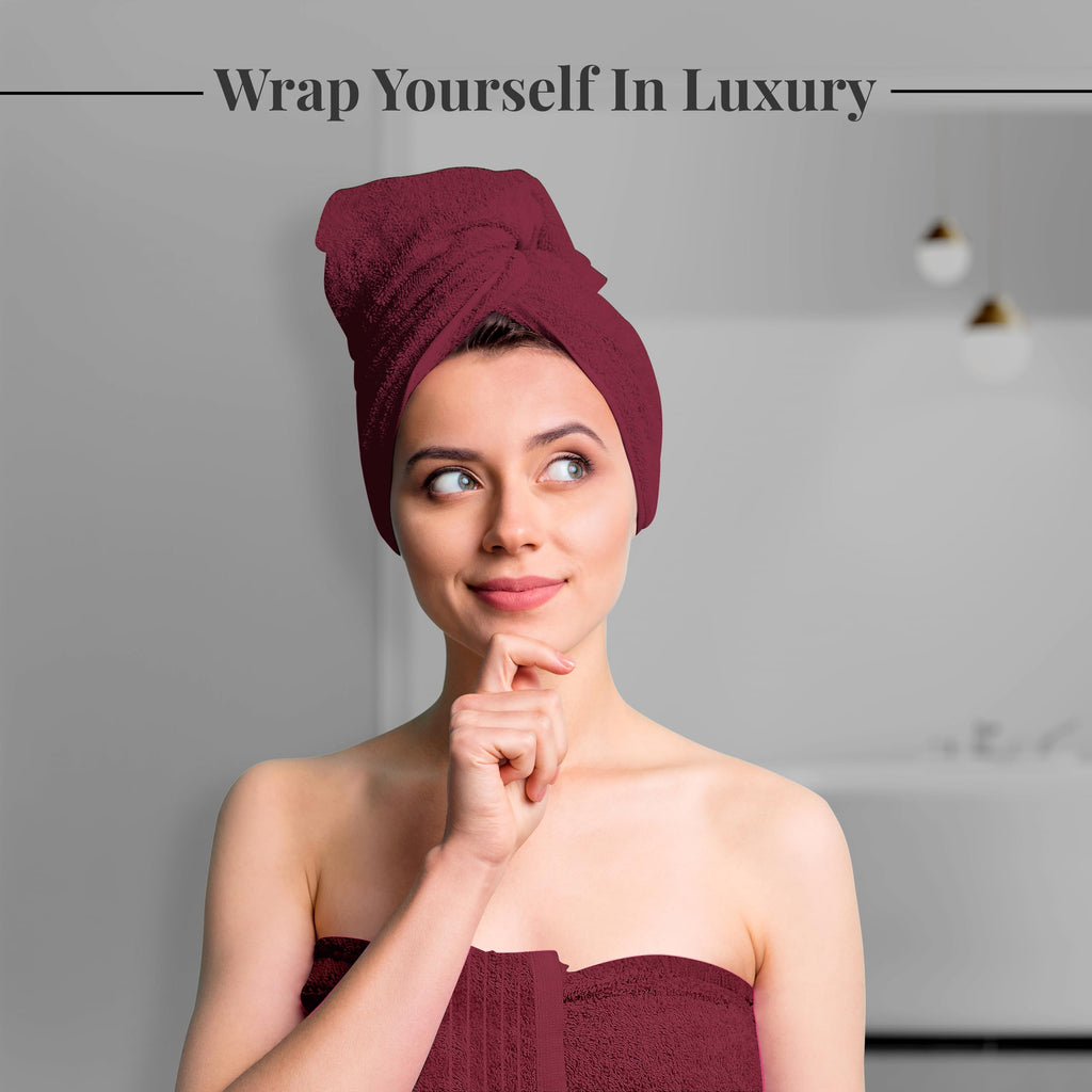 Tens Towels 4 Piece Extra Large Bath Towels 30 x 60 Inches, Dark Grey