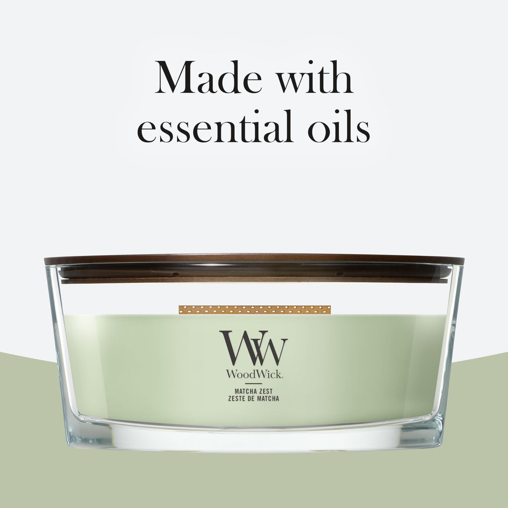 Woodwick Ellipse Scented Candle | Fraser Fir | with Crackling Wick | Burn Time: Up to 50 Hours