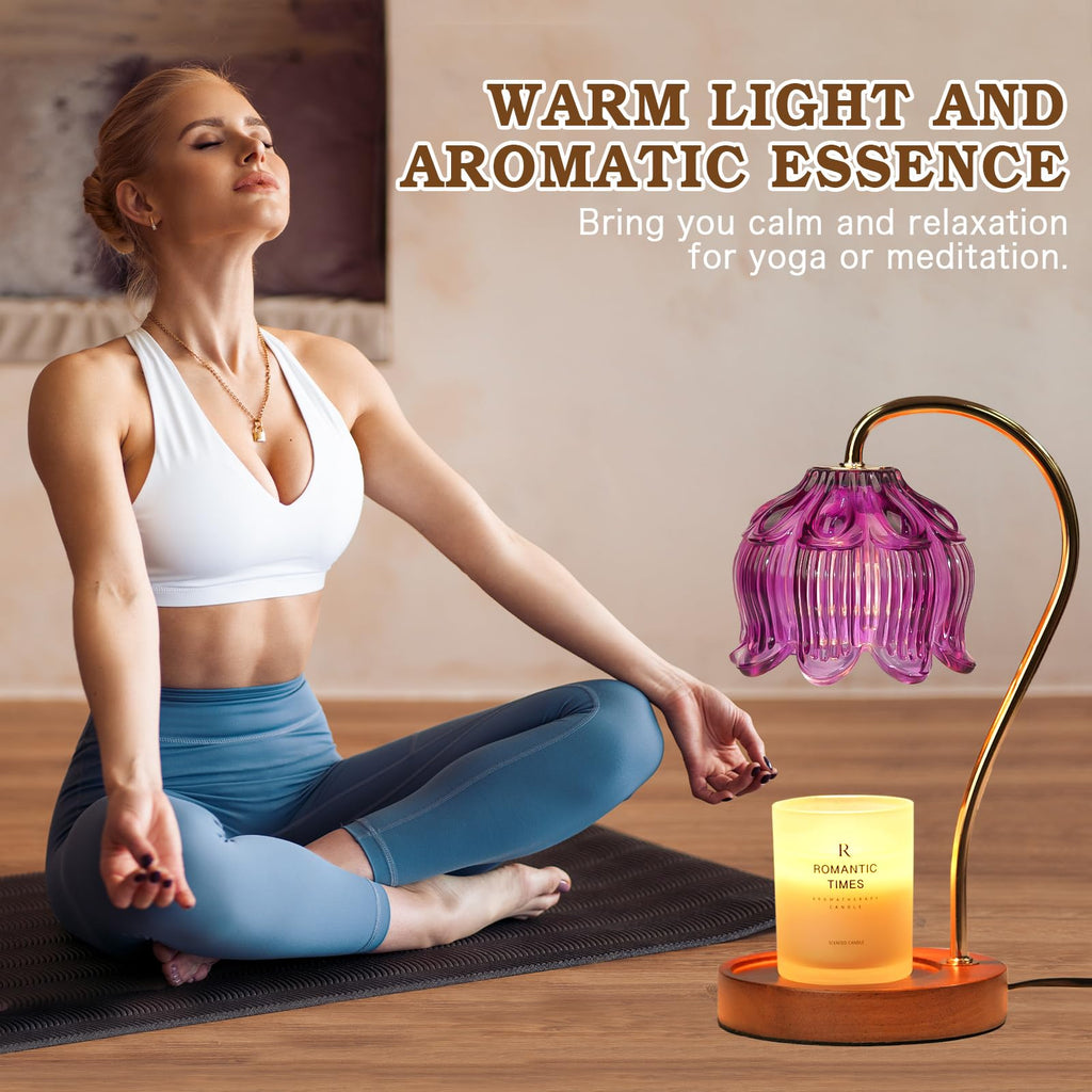 Funistree Candle Warmer Lamp with Timer Dimmer, Gifts for Women Christmas