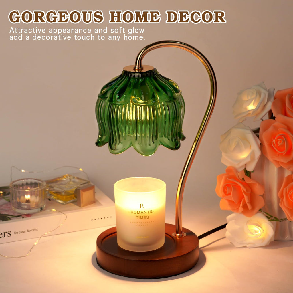 Funistree Candle Warmer Lamp with Timer Dimmer, Gifts for Women Christmas