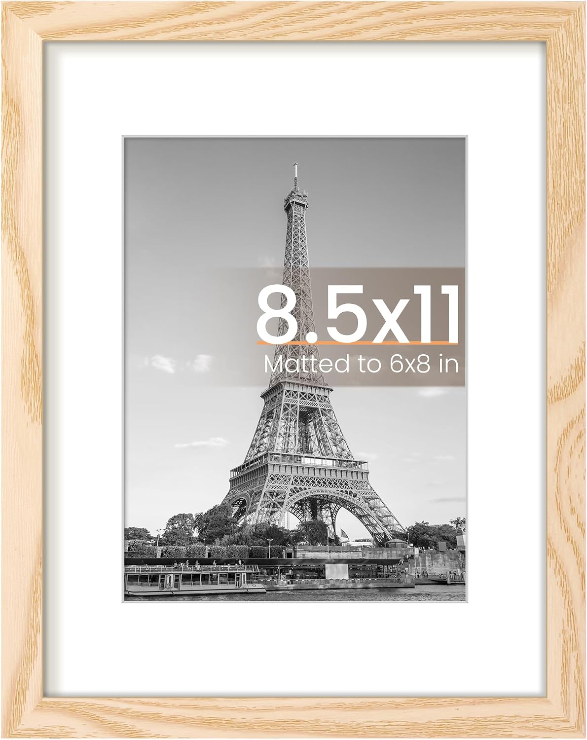 upsimples 22x30 Picture Frame, Wall Decor Poster Frames, Black 1 Pack