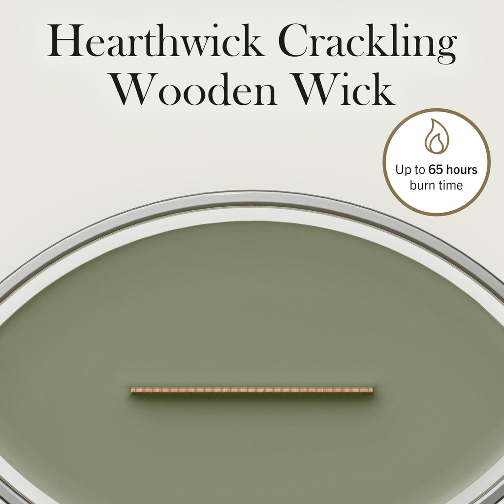 Woodwick Ellipse Scented Candle | Fraser Fir | with Crackling Wick | Burn Time: Up to 50 Hours
