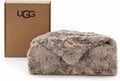 UGG Adalee Throw Blanket for Bed, Faux Fur Blanket, 50" x 70", Brown