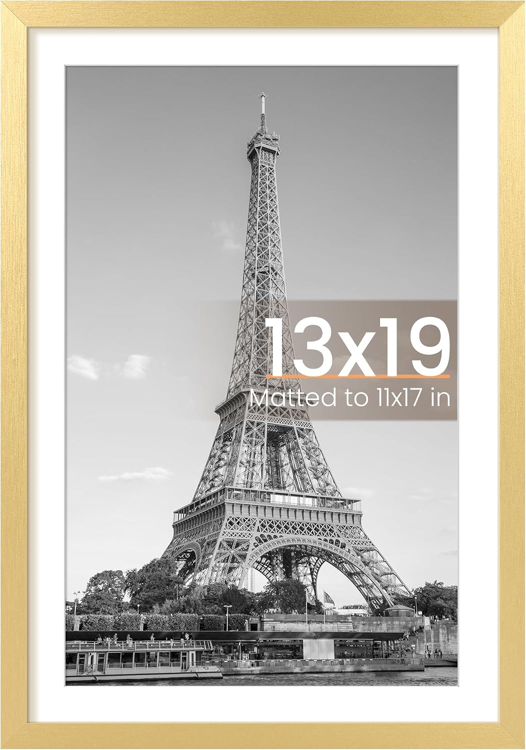 upsimples 22x30 Picture Frame, Wall Decor Poster Frames, Black 1 Pack