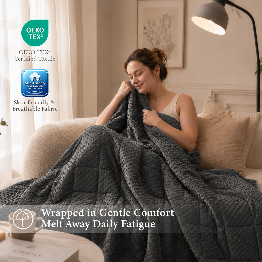 Good Nite Weighted Blanket Adult 6kg 125x180cm Grey