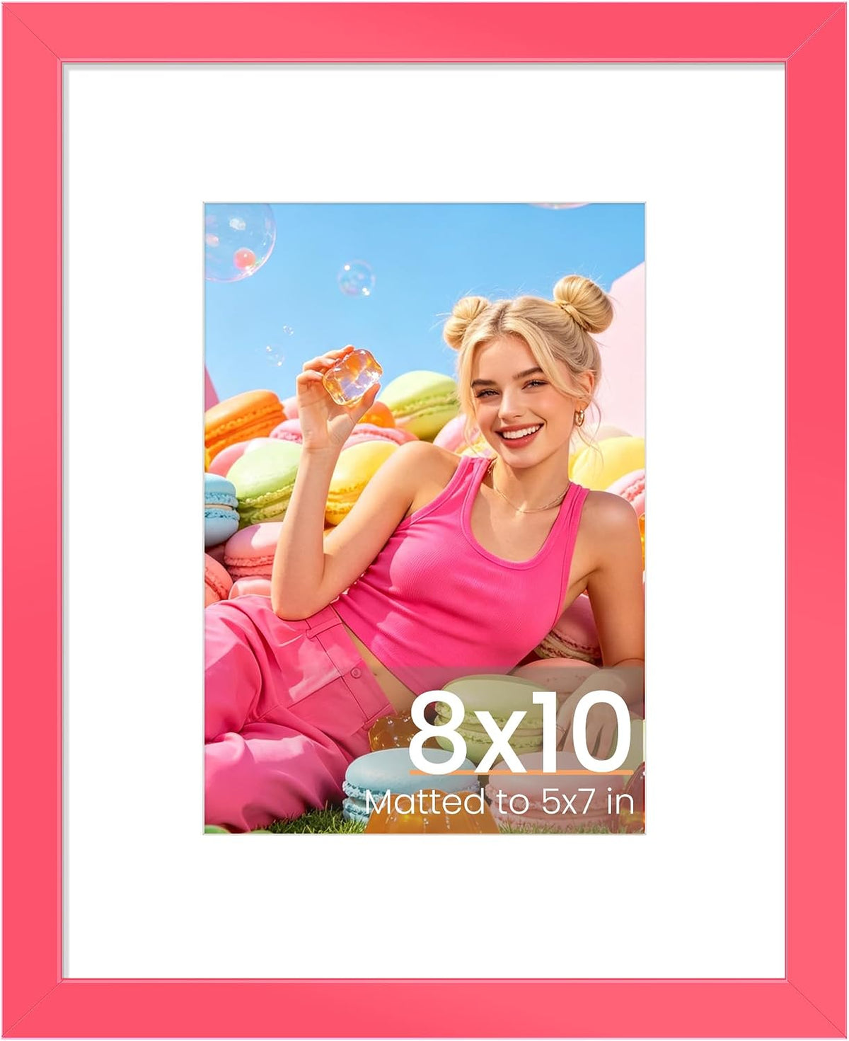 upsimples 22x30 Picture Frame, Wall Decor Poster Frames, Black 1 Pack