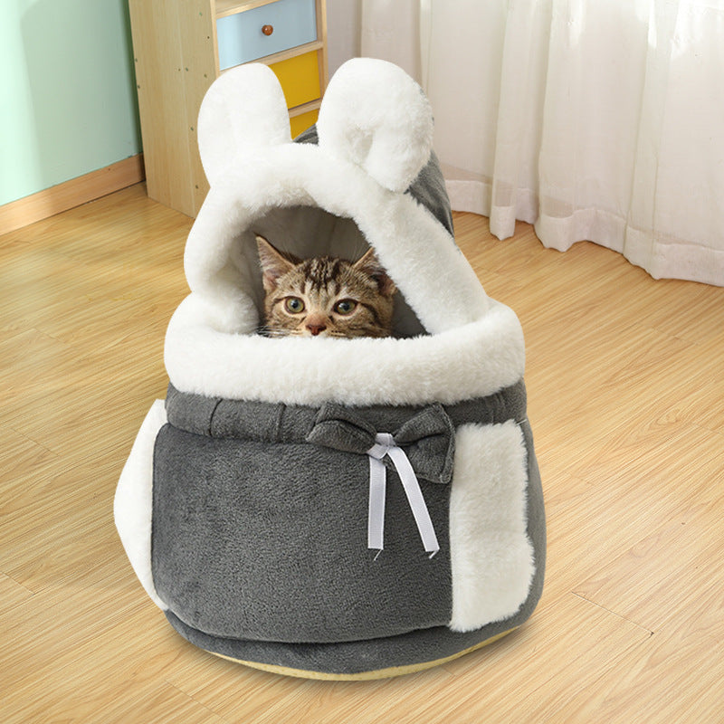Pet Travel Backpack Carrier Breathable Mesh Cat & Small Dog Carrier