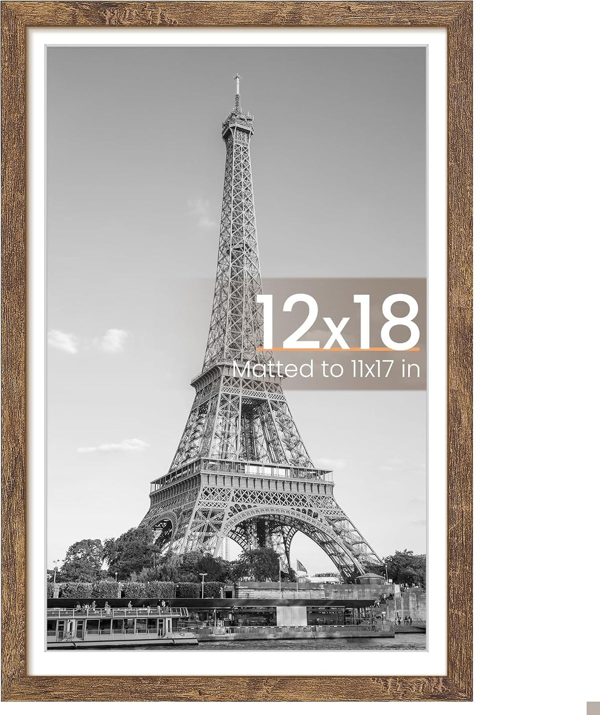 upsimples 22x30 Picture Frame, Wall Decor Poster Frames, Black 1 Pack